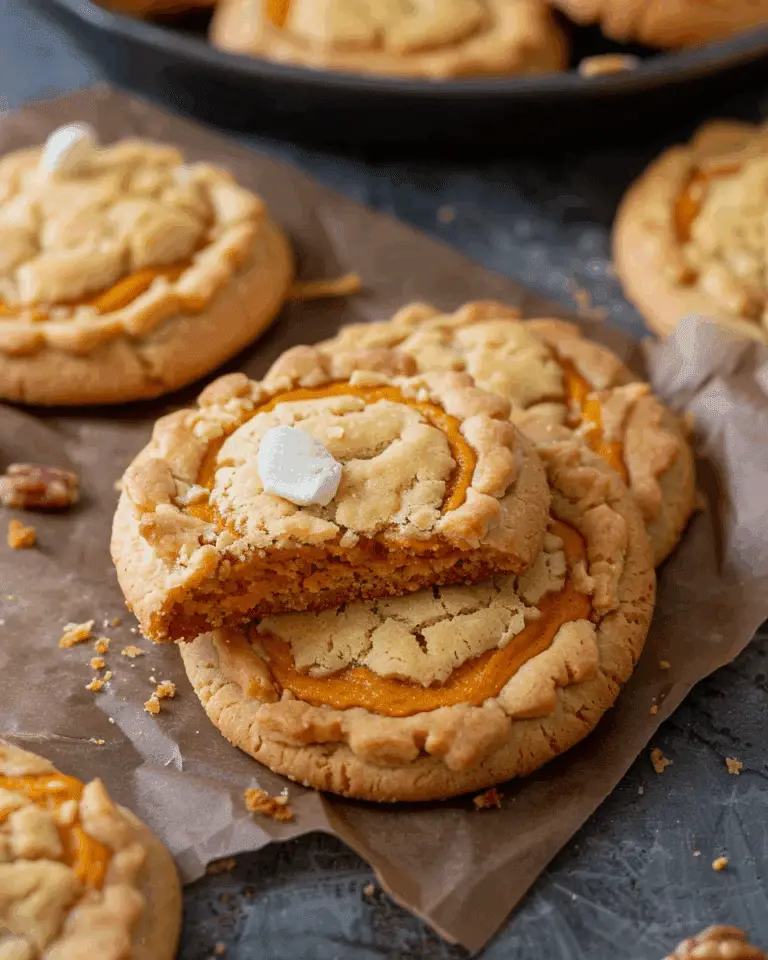 The Best Crumbl Pumpkin Pie Cookies