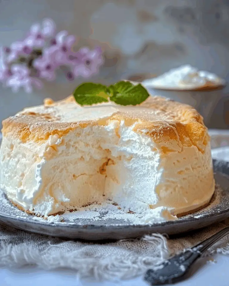 Light & Fluffy Yogurt Cloud Cake