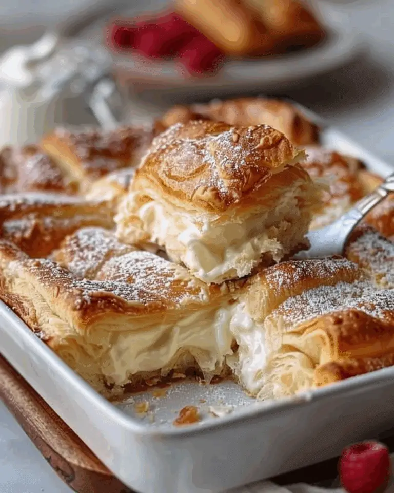 Cheesecake Crescent Rolls Casserole