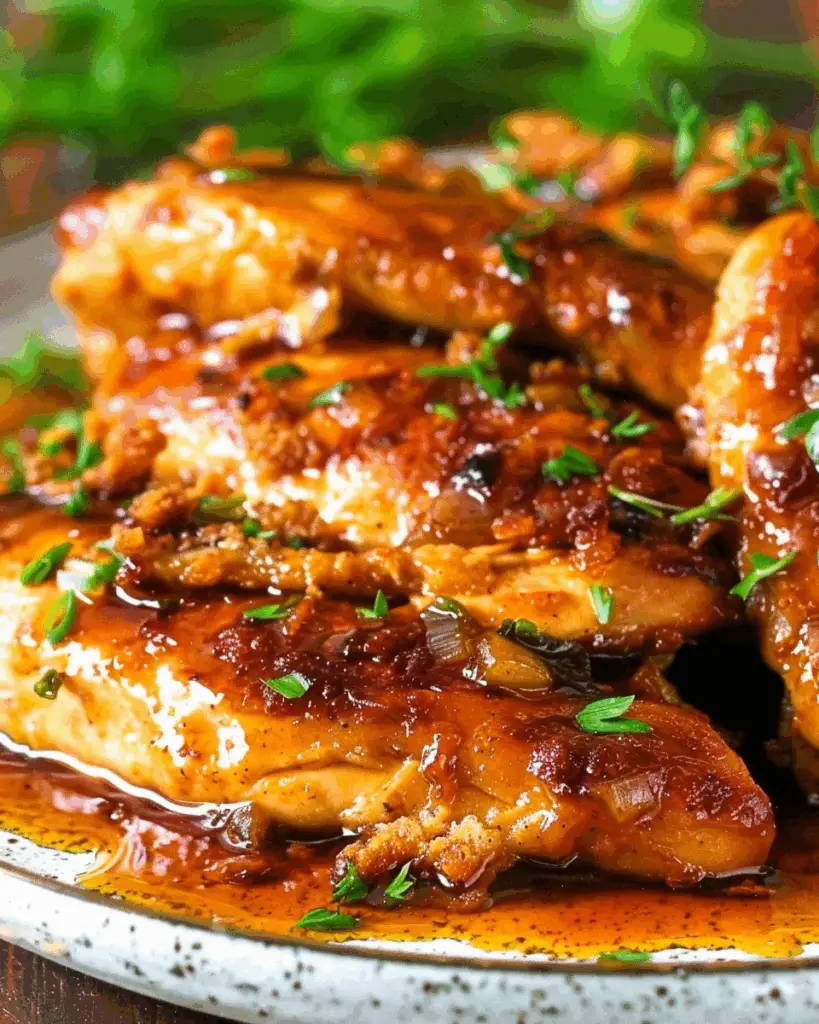 Double Crunch Honey Garlic Chicken Breasts