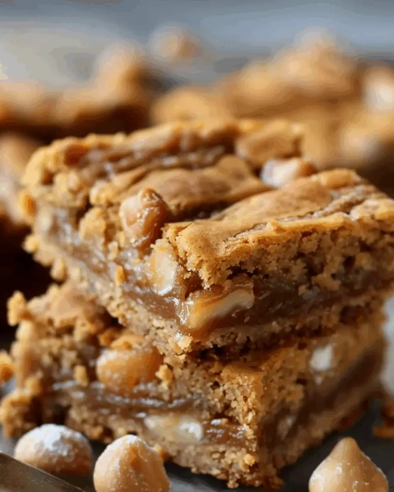 Grandma’s Chewy Butterscotch Blondies