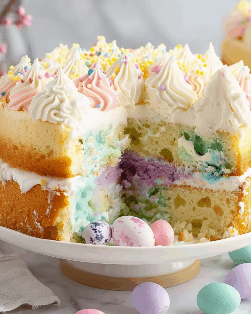 Easter Poke Cake