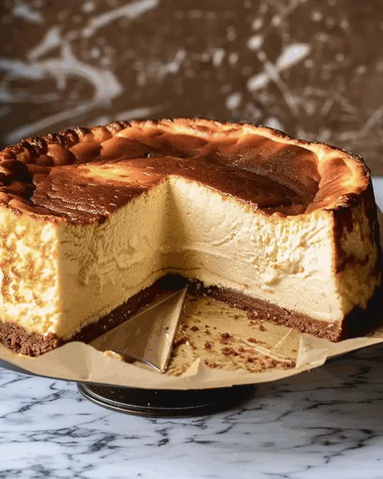 Super Creamy Burnt Cheesecake