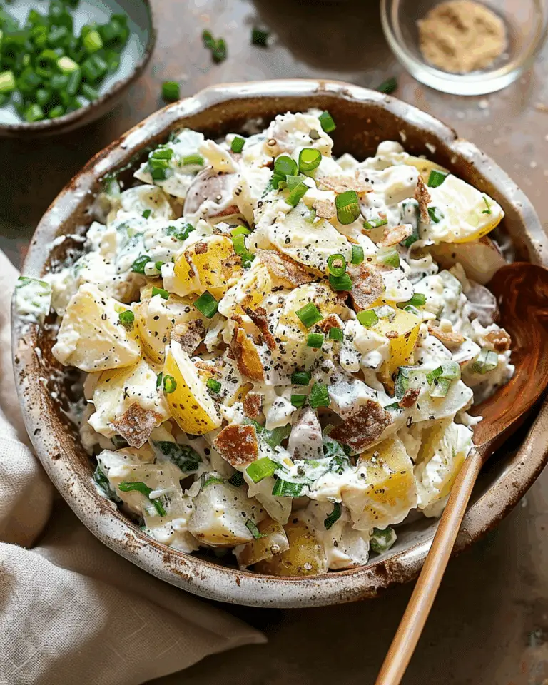 Crispy Smashed Potato Salad