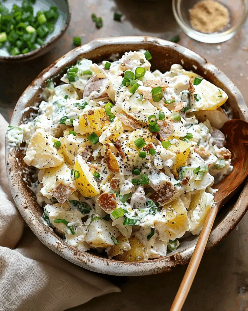 Crispy Smashed Potato Salad