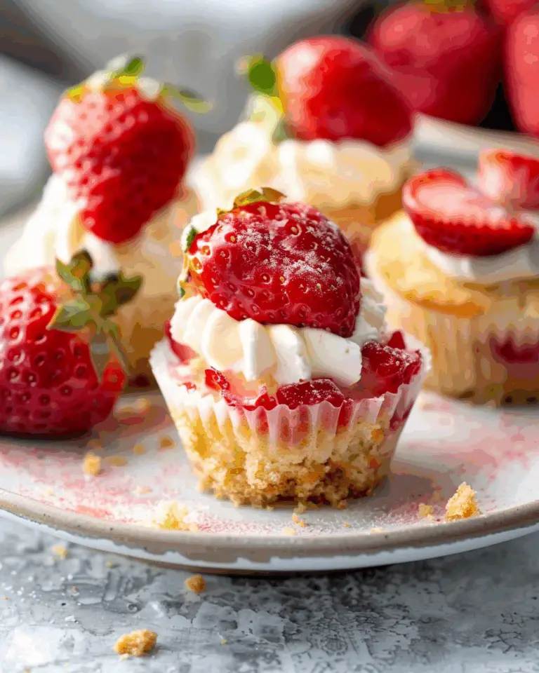 Strawberry Cheesecake Cupcakes