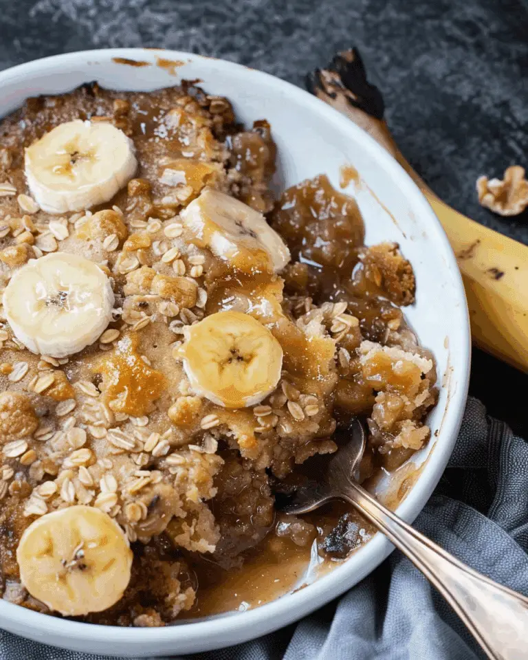 Comforting Banana Bread Cobbler Recipe You’ll Make on Repeat