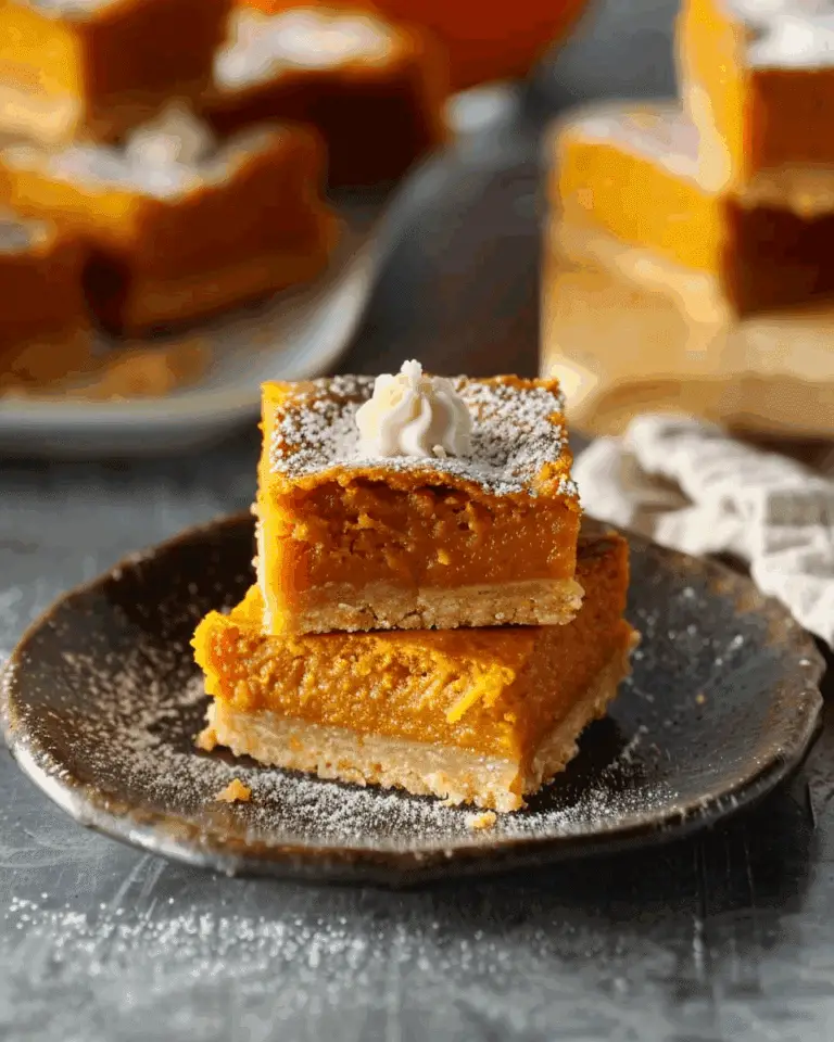 Pumpkin Pie Bars