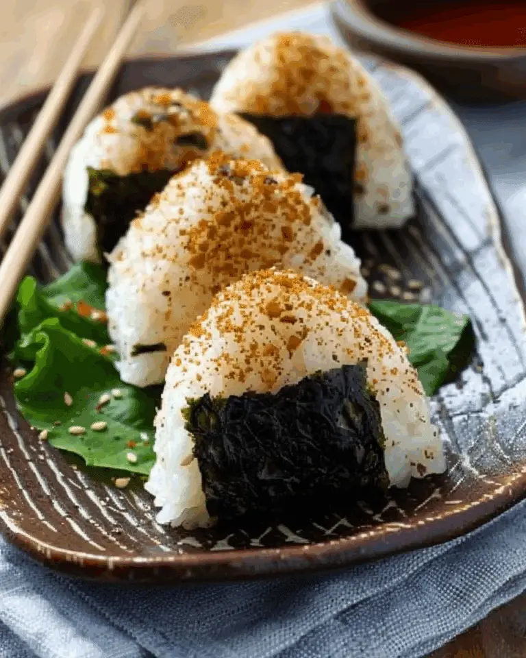 Chicken Onigiri (Japanese Rice Balls)