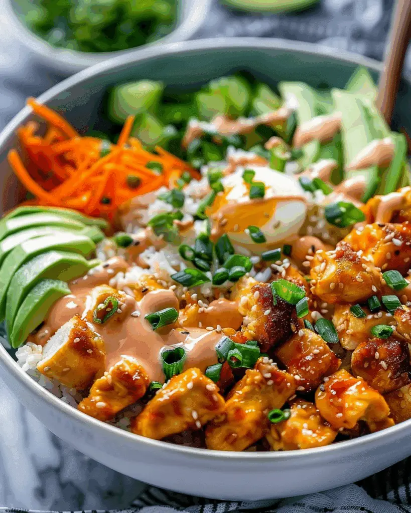 Bang Bang Chicken Bowl
