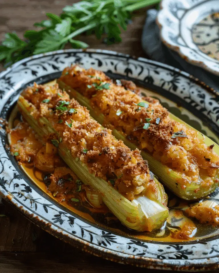Sedani alla Pratese (Stuffed Celery, Prato Style)