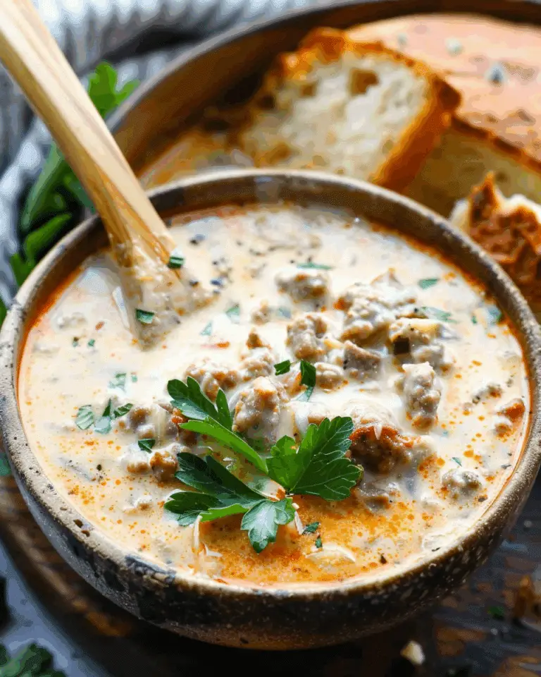 Creamy Italian Sausage Soup