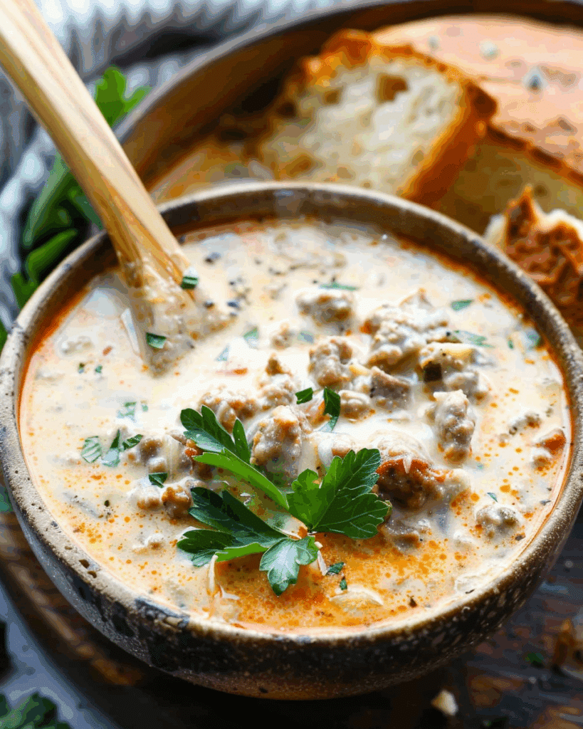 Creamy Italian Sausage Soup