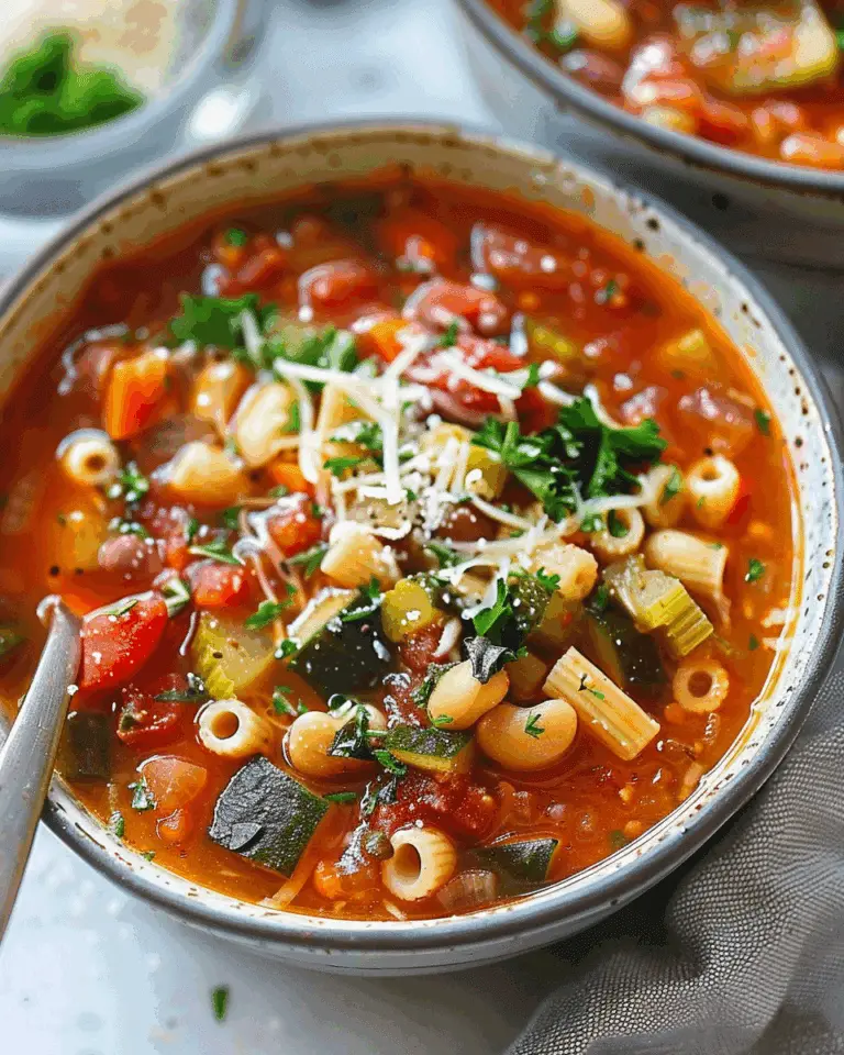 Minestrone Soup