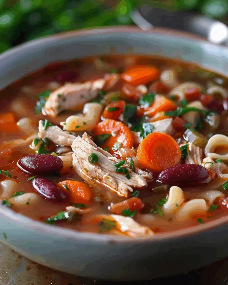 Chicken Minestrone Soup