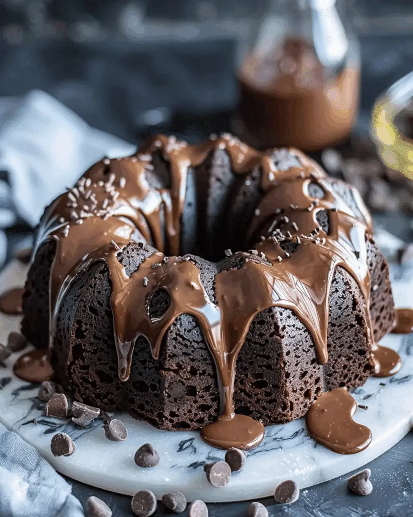 Death by Chocolate Bundt‑Style