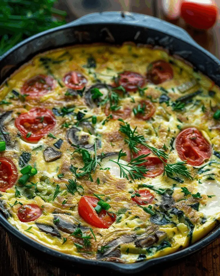 Frittata (Vegetable Egg Bake)