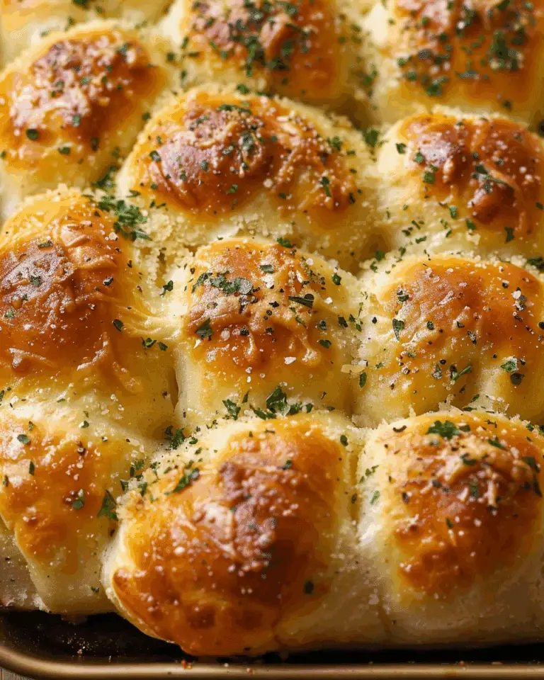 Herb and Parmesan Pull‑Apart Rolls
