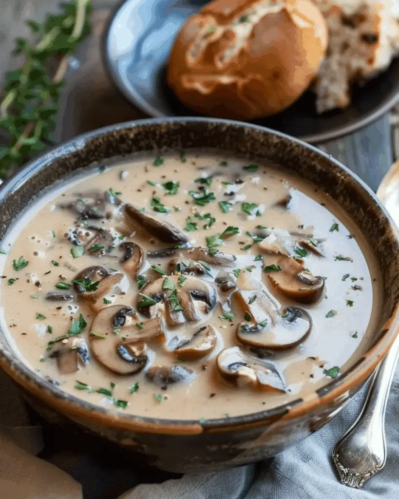 Best Creamy Mushroom Soup