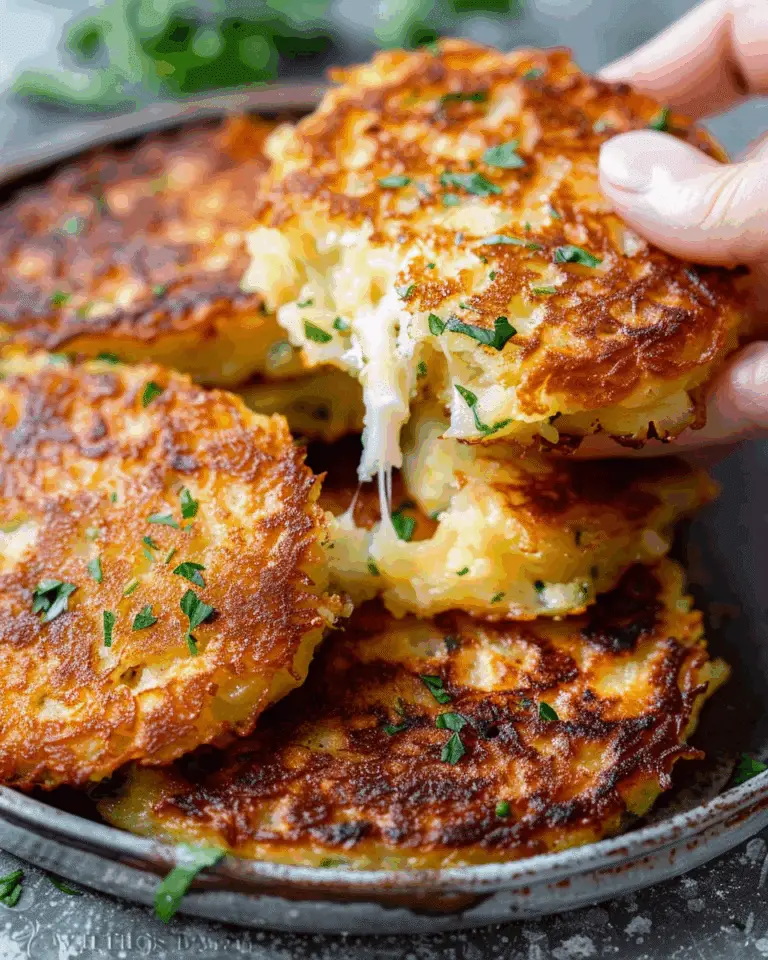 Potato Cheese Pancakes