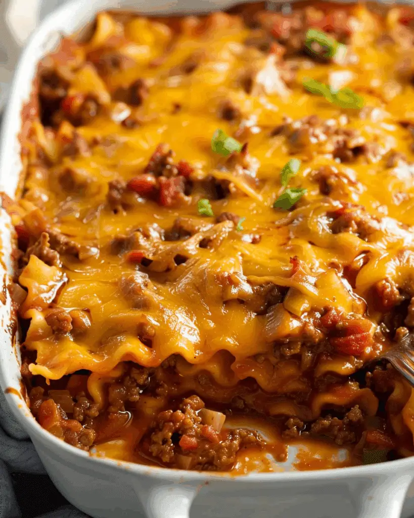 Best Sloppy Joe Casserole with Manwich