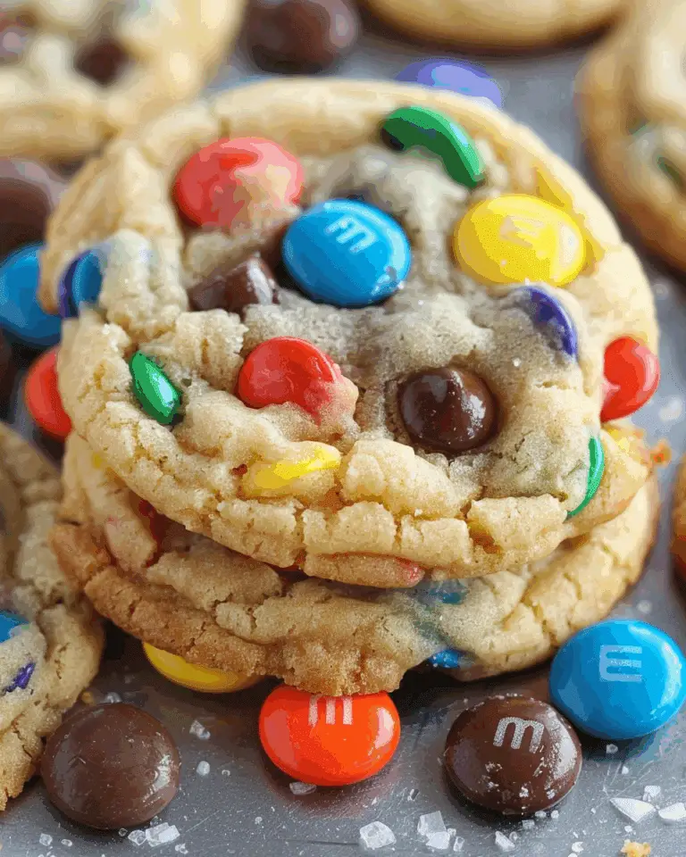 M&M Chocolate Chip Sugar Cookies