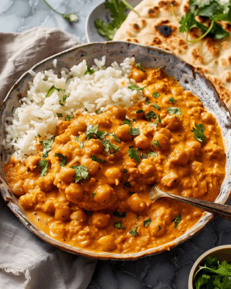 Best Indian Butter Chickpeas