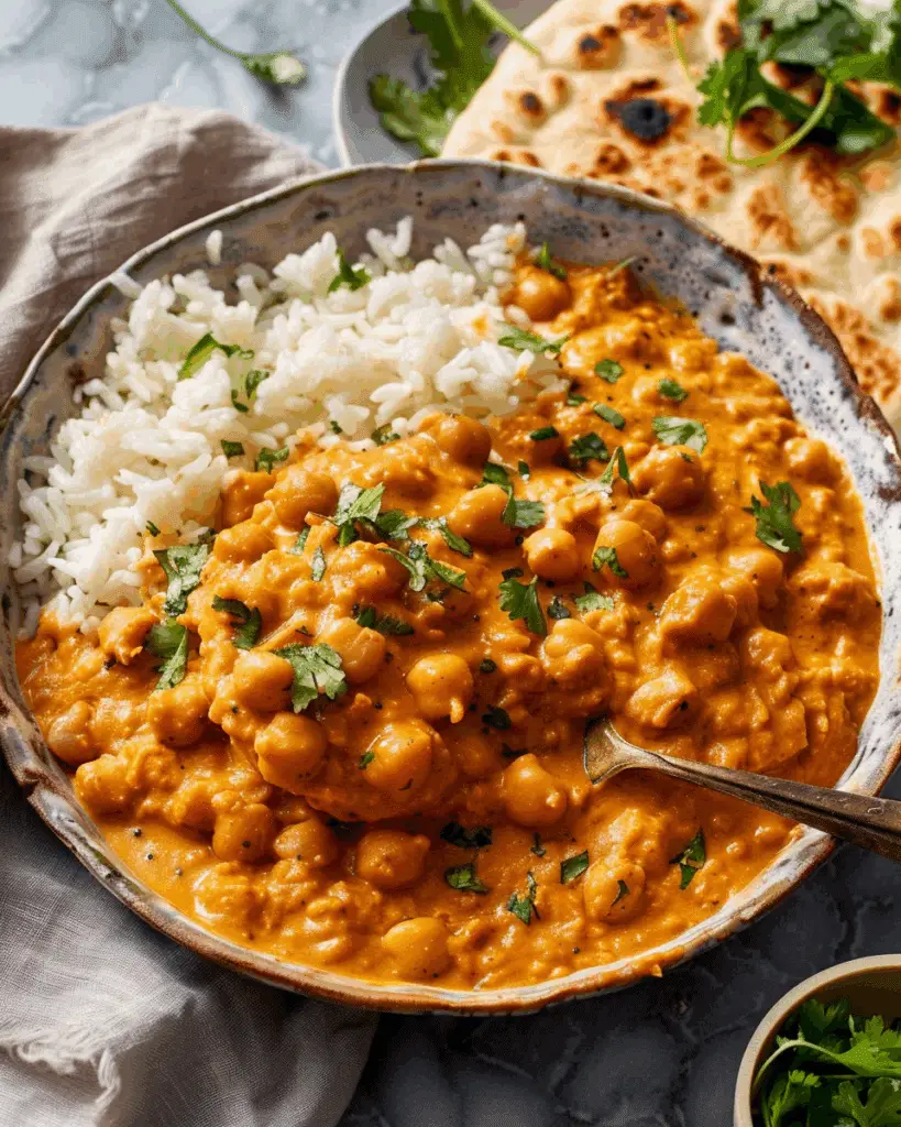 Best Indian Butter Chickpeas