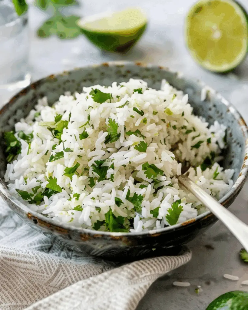 Instant Pot Cilantro Lime Rice