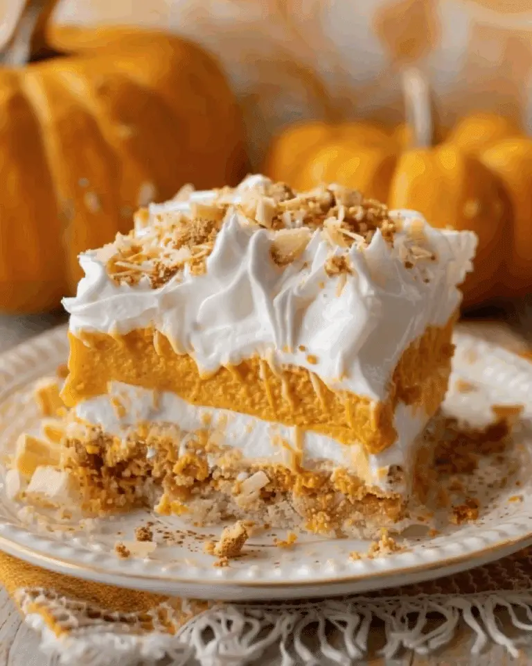 Pumpkin Lush: The Ultimate Fall Dessert Delight
