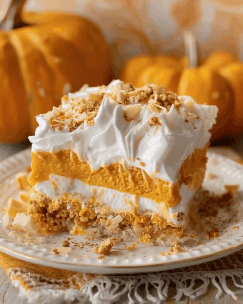 Pumpkin Lush: The Ultimate Fall Dessert Delight