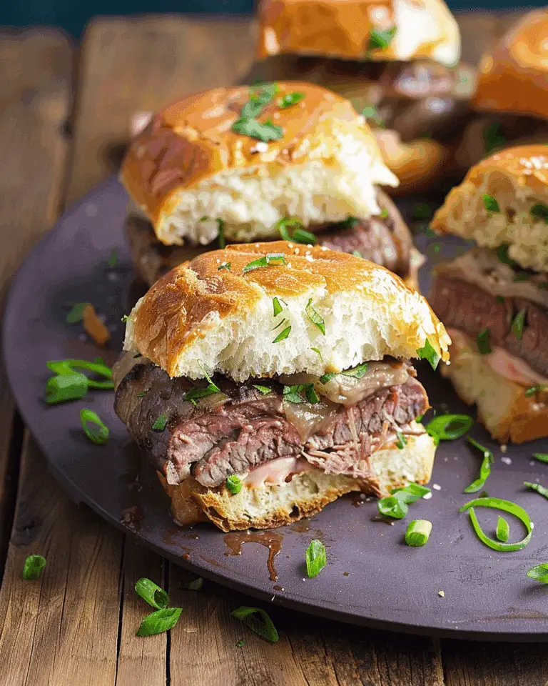 Roast Beef Sliders