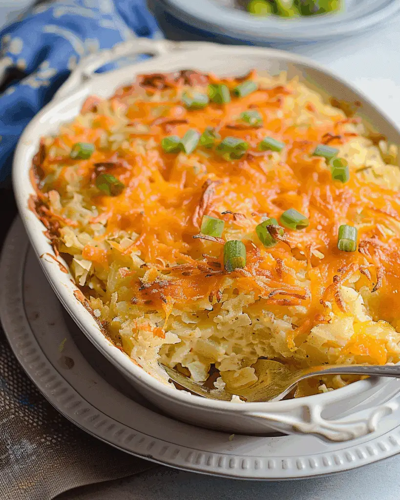 Green Chile Hashbrown Casserole