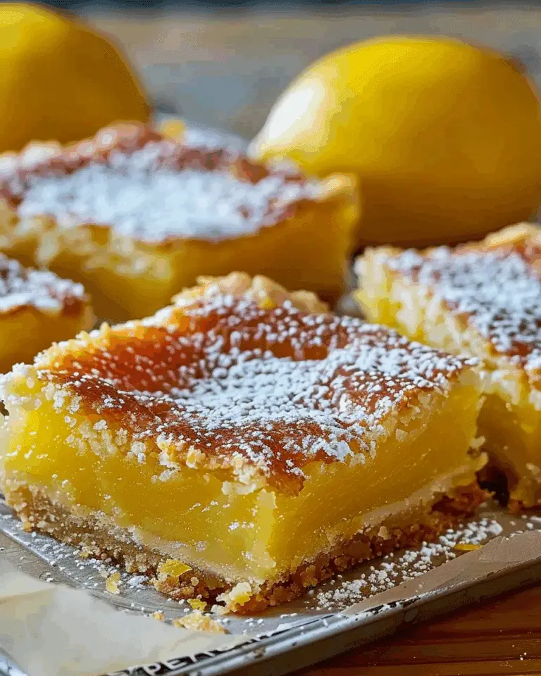 Two‑Ingredient Lemon Bars