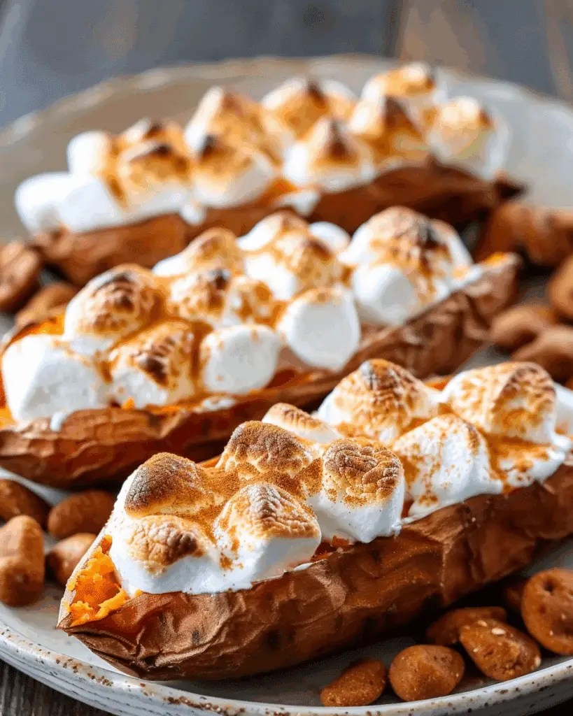 Twice Baked Sweet Potatoes