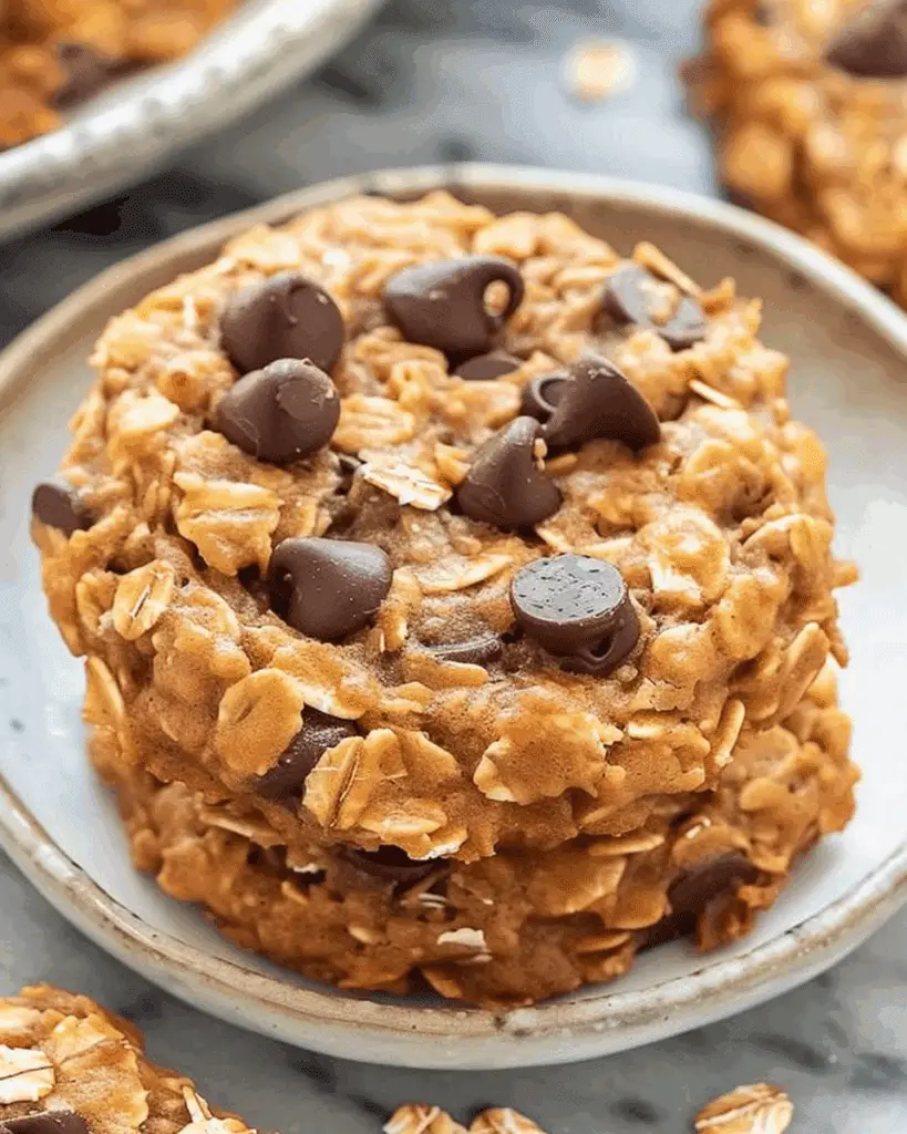 Pumpkin Oatmeal Chocolate Chip Cookies