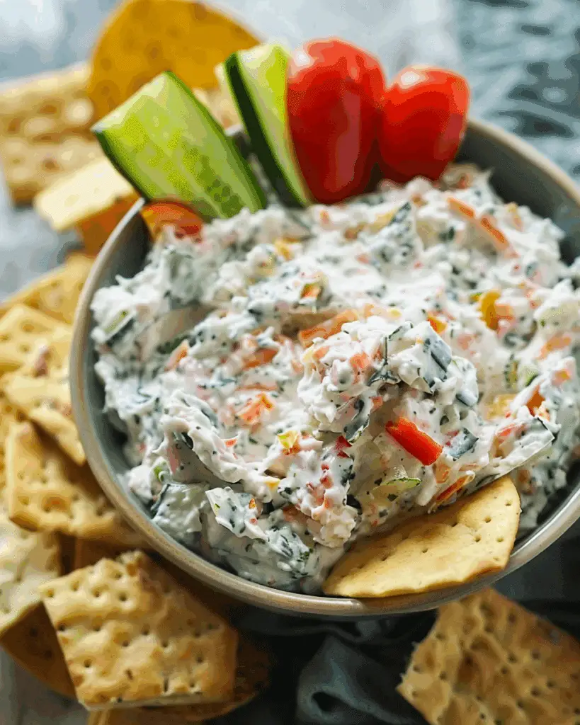 Cream Cheese Veggie Dip