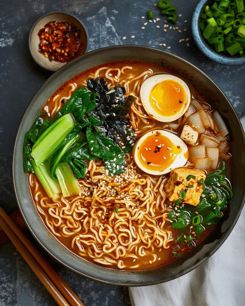 Spicy Vegetarian Ramen