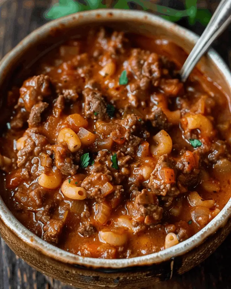 Old‑Fashioned Goulash
