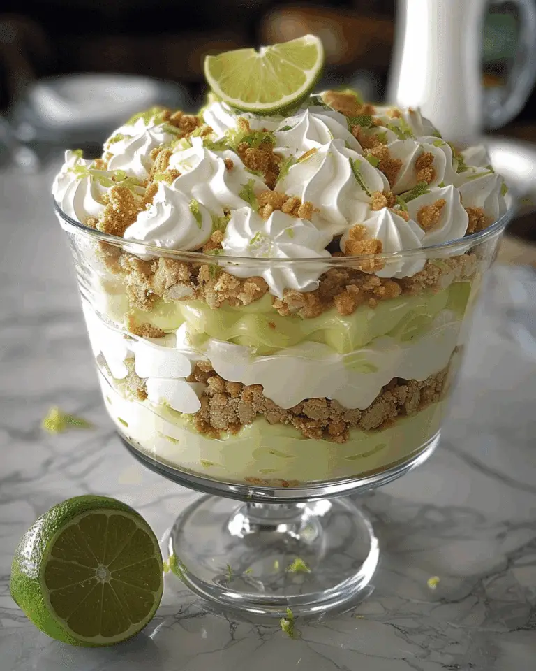 Key Lime Pie Trifle