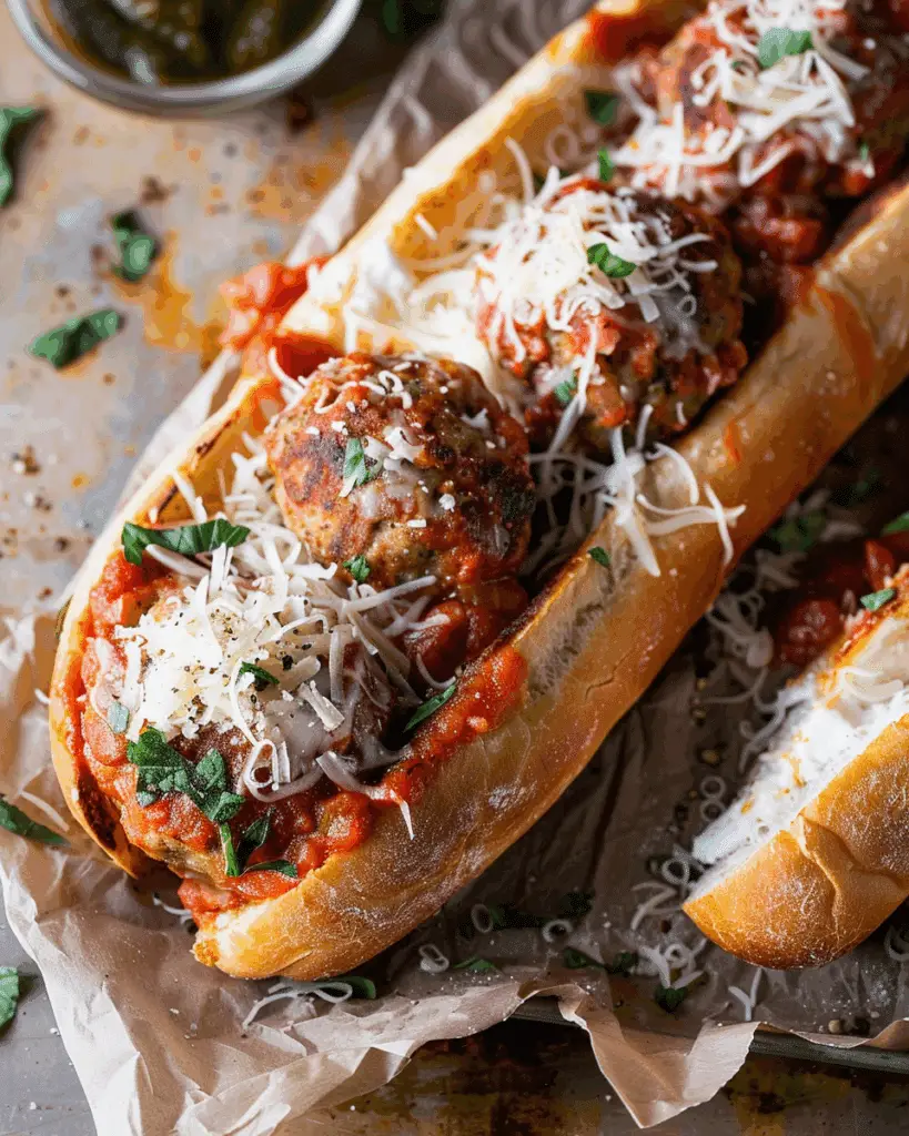 Italian Meatball Subs