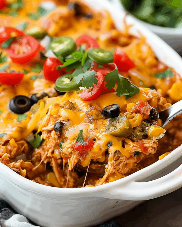 Chicken Taco Casserole