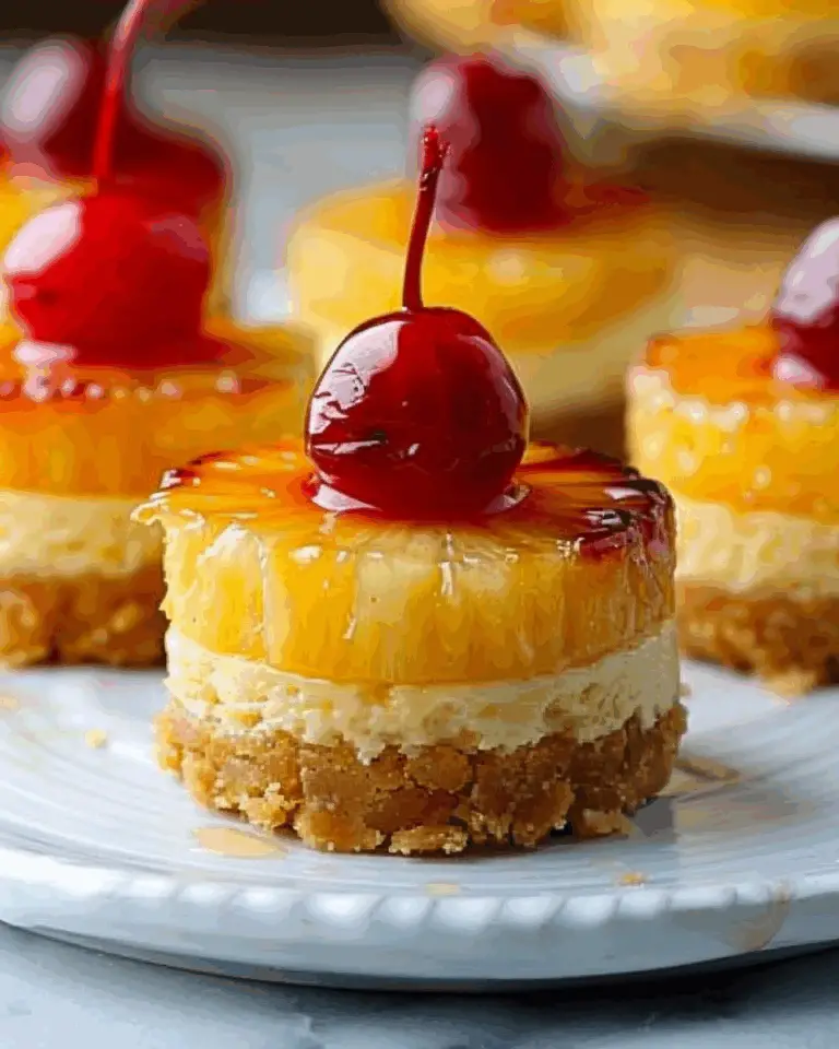 Best Mini Pineapple Upside‑Down Cheesecakes