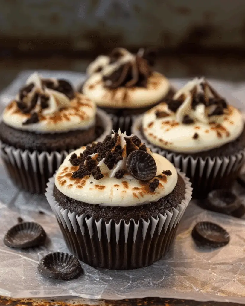 Black Bottom Cupcakes