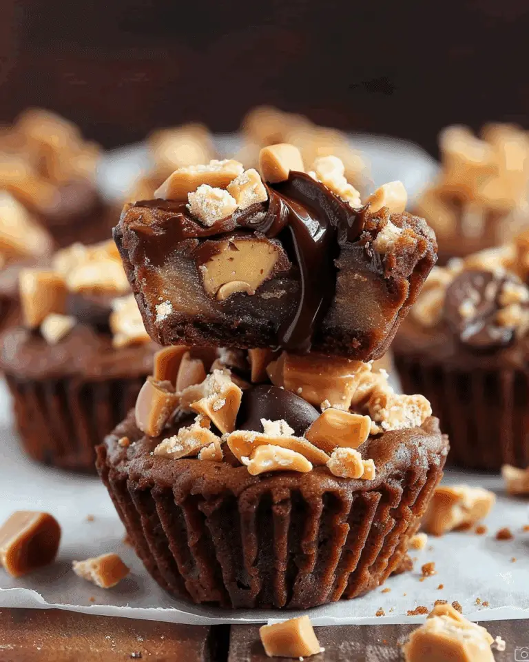 Snickers Cookie Cups