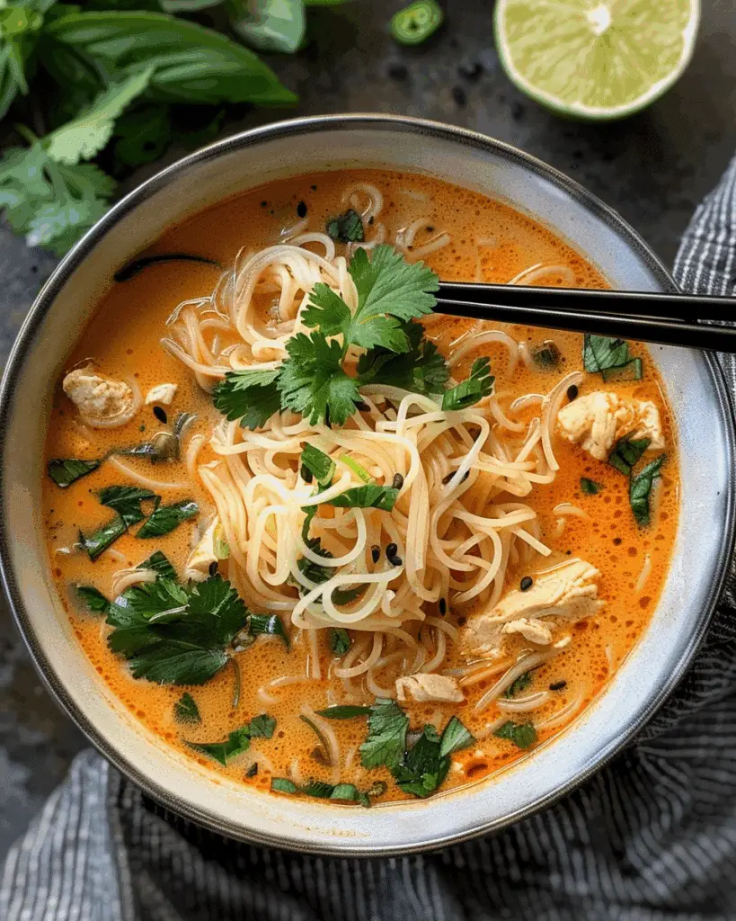 Thai Red Curry Noodles