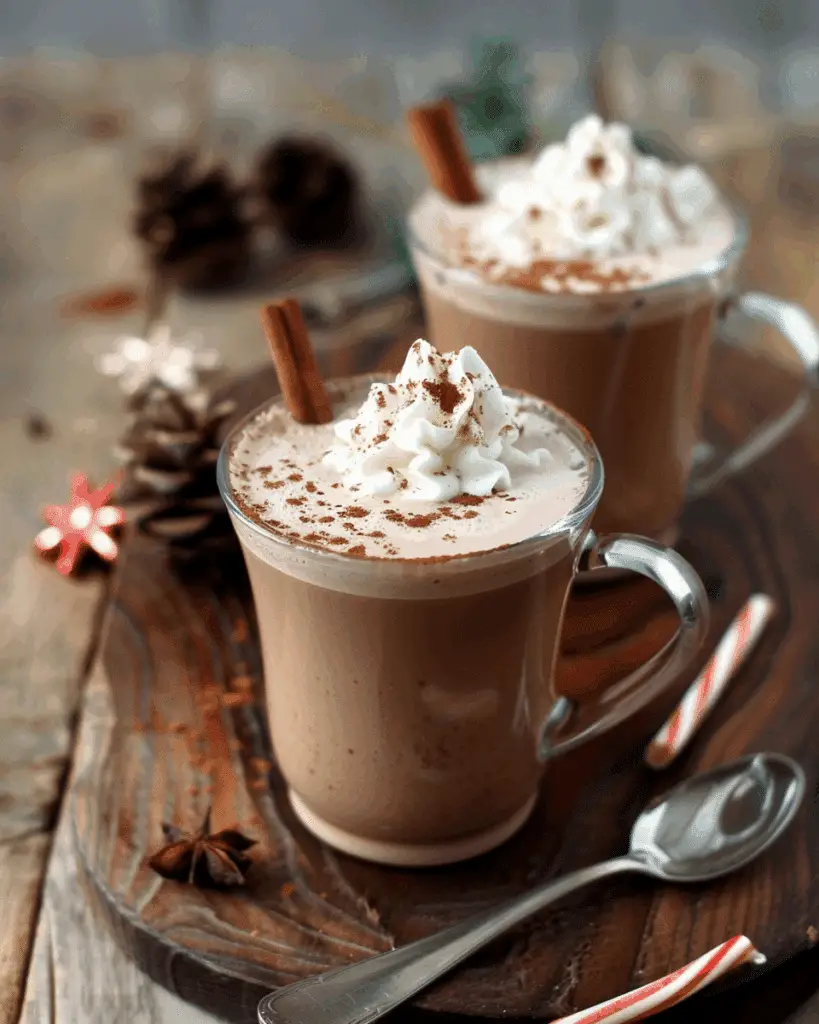 Eggnog Hot Chocolate