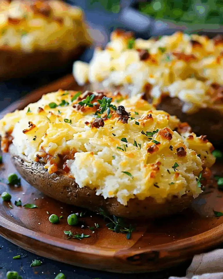 Shepard’s Pie Baked Potato