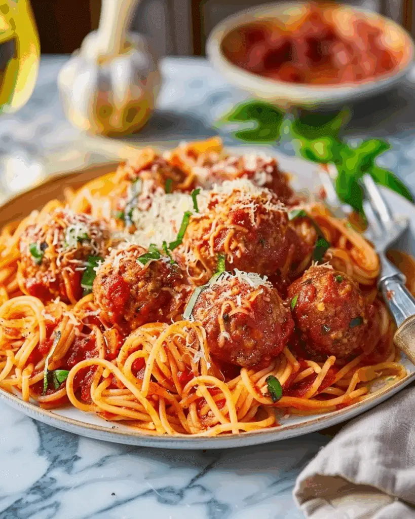 Classic Spaghetti and Meatballs