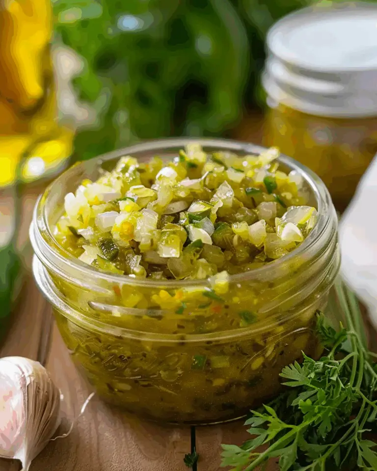 Infamous Jalapeño Relish